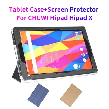 Prípad tabletu+Screen Protector pre CHUWI Hipad Hipad X Anti-Jeseň Stojan