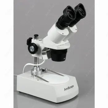 Študent Školy-AmScope Dodávky 10X-20X-30X-60X Dopredu Stereo Mikroskopom s Digitálnym Fotoaparátom