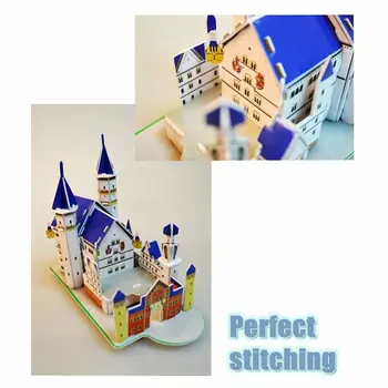 Svetovej architektúry 3D priestorové Puzzle Vzdelávacie Hračky pre Deti, Puzzle Diy Model Creative Kids & Dospelých Darček