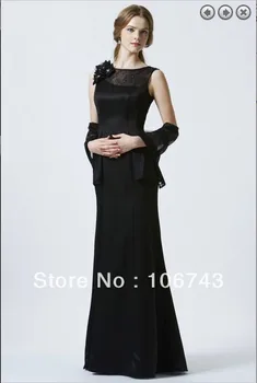 Doprava zadarmo Formálnej strany prom šaty elegantné 2018 nové nevesty vestidos formales dlhé čierne vestido de noiva bridesmaid, šaty