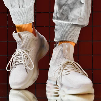 OBSTESTEP jeseň nový high-top pánske basketbalové topánky šok absorpcie vzduchovom vankúši športové pánske bežecké topánky
