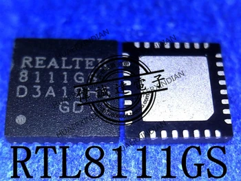 1Pieces Nový, Originálny RTL8111GS-CGT RTL8111GS 8111GS QFN32 Na Sklade Reálny Obraz