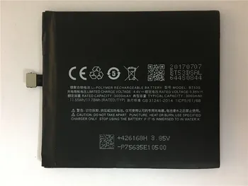Nová Pre Meizu Pro6S Batéria 3000mAh Kompatibilné Pro 6S Mobilný Telefón Batterie BT53S