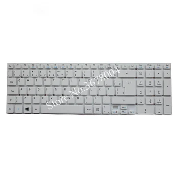 NOVÉ Pre Acer Aspire MP-10K36PA-6984W PK130N41B28 Brazília Notebooku, klávesnice BR Verzia Biela