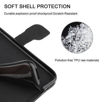 Flip Cover Peňaženky obal pre Samsung Galaxy S20 Ultra S7 Okraji S8 S9 Plus PU Kožené Sloty pre Karty Držiteľ Shockproof Coque Funda