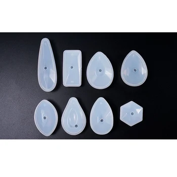 Popular1PC 3D Prívesok DIY Náhrdelník Šperky Formy Prívesky Crystal Rozsahu Šperky Živice Formy Pre Šperky, Takže Nástroj