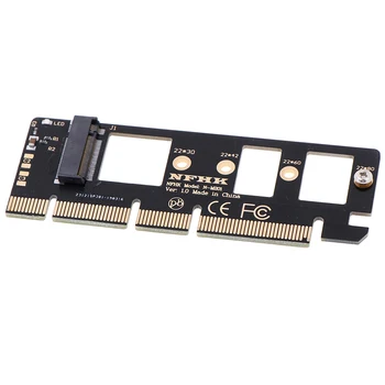NGFF M Kľúč M. 2 NVME AHCI SSD PCI-E slot karty PCI Express 3.0 16x X4 Adaptér Stúpačky Karty Converter Pre XP941 SM951 PM951 A110 SSD