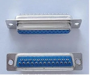 50PCS/VEĽA doprava Zadarmo DB25 Female DB25 otvor drôtu typ samica konektor modrá