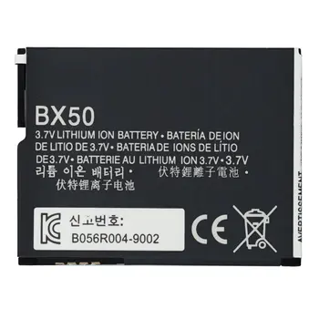Pôvodné Kvalitné 1300mAh BX50 Batérie Pre MOTOROLA RAZR2 V9, RAZR2 V9m Q9 Q9m Q9h Batérie