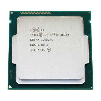 Vytiahol I5-4670K CPU 3.4 G 6M 4 Core 4 Niť LGA1150 Procesor