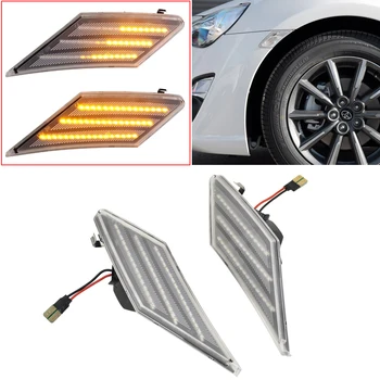 Pre Toyota FT86 Scion FR-S Subaru BRZ 2013-2019 LED Dynamické Bočné Obrysové Zase Signálneho Svetla Sekvenčné Čítanie Indikátor