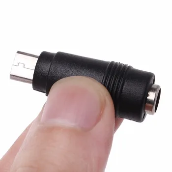 5 Ks 5.5x2.1mm zásuvkový Konektor Micro USB Samec Konektor DC Napájací Konektor Adaptéra