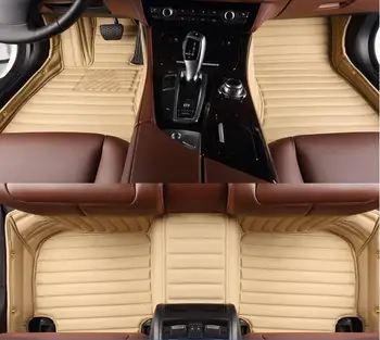 Vysoko kvalitné rohože! Vlastné špeciálne auto podlahové rohože pre BMW 4 series Coupe 420i 425i 428i 430i F32 2018-nepremokavé auto koberce