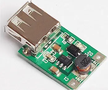 1pcs DC-DC Konvertor zintenzívniť Podporu Modul 2-5V 5V 500mA 1.2 USB Nabíjačku diy elektroniky