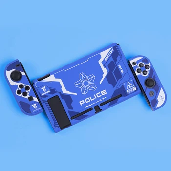 Cool Blue Ochranný plášť Pre Nintendo Prepínač Plný Joycon Radič Pevného Krytu Prípade NS Box Pre Nintendo Prepínač Príslušenstvo