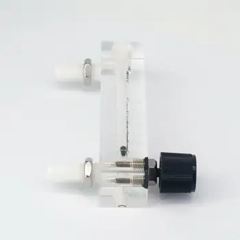 LZQ-6 0-4LPM Plastové Plynu, Vzduchu, Prietok Kyslíka Meter S regulačným ventilom 8 mm Hadice Ostnatým