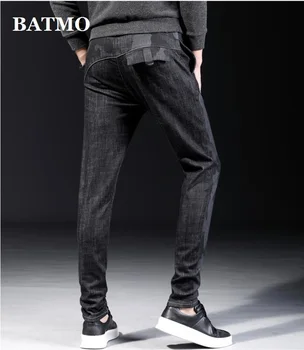 Batmo 2019 nový príchod vysokej kvality bežné tenké elastické jeans mužov ,mužov kamufláž ceruzkou nohavice,úzke džínsy mužov 712