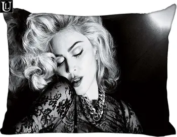 Top Predaj Madonna obliečka na Vankúš Vlastné vrecko na Zips Obdĺžnik Vankúš Prípadoch, Veľkosť 50x75cm (Dve strany) 1pcs vlastné