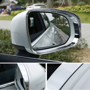 Pre Volvo XC60 2018 - 2020 Auto Bočné Dvere Dážď Spätné Zrkadlo Clonu Štít Slnko, Dážď Kryt Kryt Výbava Príslušenstvo Chrome
