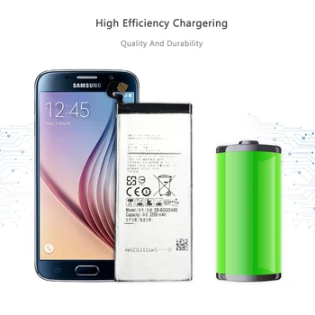 Batéria EB-BG920ABE 2550mAh Pre Samsung GALAXY S6 G9200 G9208 G9209 G920F G920I G920 G920A G920V G920T G920P Bateria