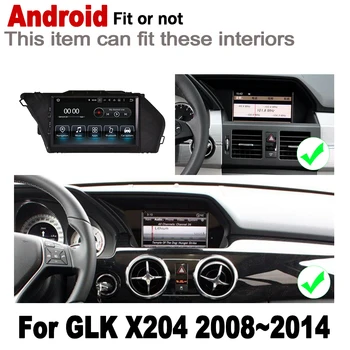 Autorádia GPS multimediálny prehrávač Pre Mecerdes Benz GLK X204 2008 2009 2010 2011 2012 2013 NTG 2 Din Navigácie