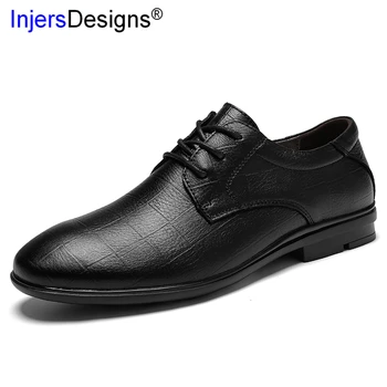 Kvalitné Originálne Kožené Šaty, Obuv Muži Móda Formálne Gentleman Podnikania Muži Topánky Predaj Hot Plus Veľkosť 47 Zapatos De Hombre