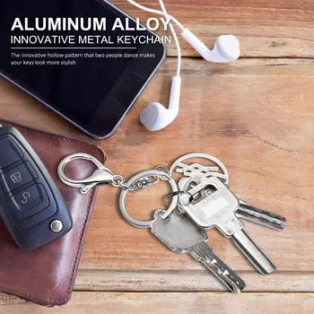 2020 NOVÉ Keychain Kovové Inovatívne Vzor Štýlový prívesok pre Peňaženky, batohy Zásuvky kľúče od Auta