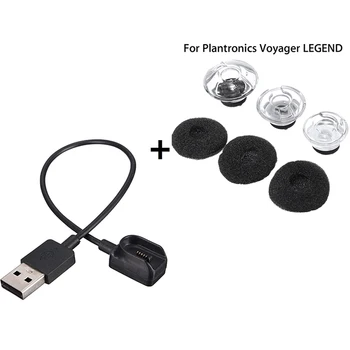 1set S/M/L Slúchadlá 3 Tipy Pena USB Nabíjačka Zväzok Pre Slúchadlá Bluetooth Slúchadlá