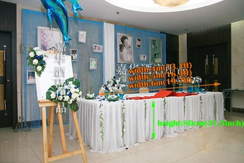 Svadobné dodávky svadobné dekorácie stola kryt svadbu, výzdoba stola obrus