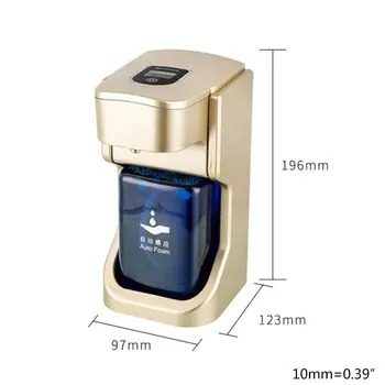 Automatický Senzor 500 ml Bezkontaktné Mydla na Stenu Nepremokavé Shampo