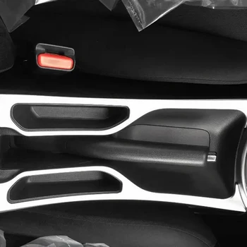 ABS Chrome Centrálne Riadenie, Radenie Panel Kryt Držiak Krytu Výbava ručnej brzdy Kryt pre Honda City-2019