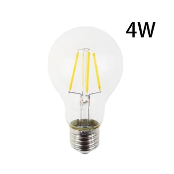 Led Žiarovka Svetla Lampy G45 E27 Base 2W 4W 2 farby AC220V vlákna žiarovky 360 stupeň osvetlenie číre sklo 5730 všetky žetóny v sotck SW