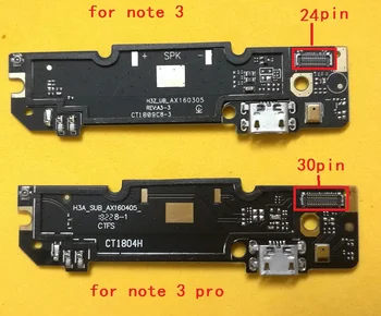 50Pcs /Veľa, Úplne Nové Pre Xiao Redmi Poznámka 3 pro 150mm USB Nabíjací Port Dock Konektor Nabíjačky Rada Flex Kábel
