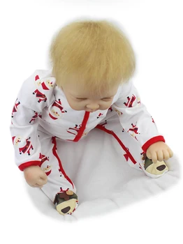 Reborn silikónové deti bábiky 55 cm Bonecas 22 inch realisticky Bebe rozkošný falošné dieťa menina hrať dom hračky, Vianočné darčeky