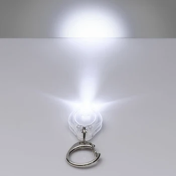 Prenosné Vonkajšie UV Mene Detektor Mini LED Baterka Keychain Nočné Svetlo