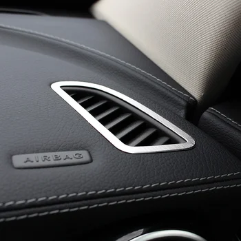 Auto Tabuli Klimatizácia Zásuvky Kryt Výbava Pre Mercedes Benz C Trieda W205 C200 C180L Auto air vent kryt výbava príslušenstvo