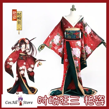 Nočná mora Dátum Live Cosplay Tokisaki Kurumi Župan kimono Cosplay Kostým