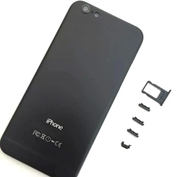 Podvozok Rám puzdro pre iPhone 5S štýl iPhone 6S Čierna