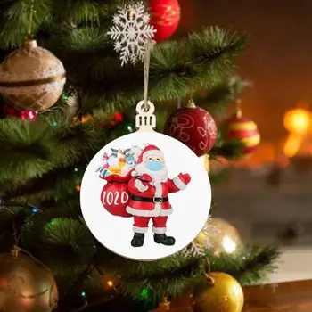 Santa Drevené Srdce Vianočný Stromček, Dekorácie, Darčekové Dekorácie Dodávky Značky Vianočný Handmade T4N8