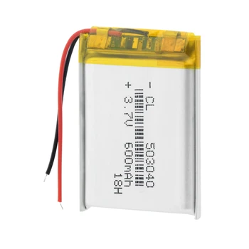 1/2/4x Li-polymérová Batéria Nabíjateľná 600mAh Li-Po Batérie 503040 Lítium Li-ion Batérie Pre PSP MP3, MP4, GPS Reproduktor Headset
