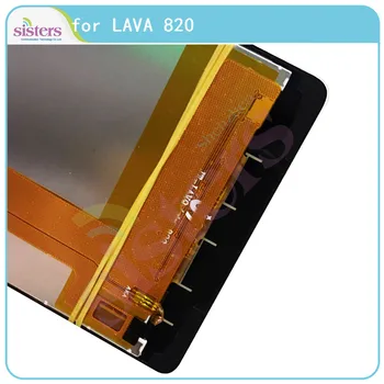 LCD pre LAVA 820 LCD Displej LCD Displej Pre LAVA 820 Dotykový Displej Digitalizátorom. Telefónu na Opravu Súčasťou Nahradenie Pôvodného Test Práca