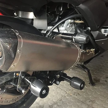 Motocykel Nastaviteľné Výfukového Potrubia Crash Pad Výfukových Jazdca Crash Chránič pre Yamaha Xmax 125 X-MAX 250300400 2017-2019