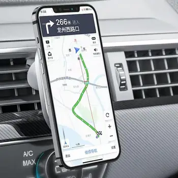 Auto bezdrôtové nabíjanie 15W magnetické mobilný telefón majiteľa nabíjačku úplné nabitie inštalačný držiak do vozidla