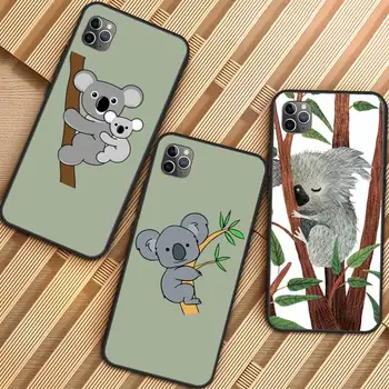 Zviera spanie koala Telefón puzdro pre iPhone 11 12 pro MINI XS MAX 8 7 6 6 Plus X 5S SE 2020 XR