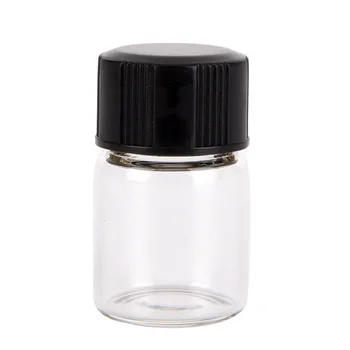 5 ks Cestovné 2ml Mini Amber Sklenené Fľaše S Ústie Redukcia A Spp Malé Esenciálny Olej Ampulky make-up Príslušenstvo