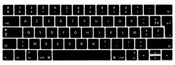 AZERTY francúzsky EÚ Silikónový Kryt Klávesnice Prípade Pleti, Nový MacBook Pro 13