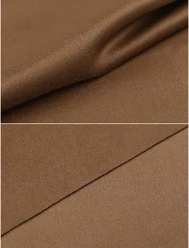 High-end M-obojstranný obojstranný cashmere textílie 2018 jeseň a v zime cashmere vlnené tkaniny veľkoobchod cashmere handričkou