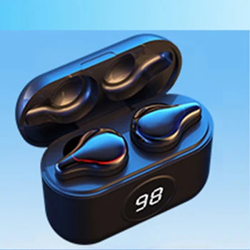 Bluetooth 5.0 TWS LED Displej Potu Nepremokavé 9D Stereo Zvukov Automatické Párovanie Športové Slúchadlá Šumu Slúchadlá
