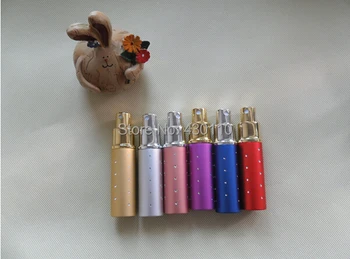 10 ml rúž trubice typu parfum fľašu hliníkové sklenené fľaše s drill 2ks/veľa