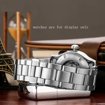 Nerezová oceľ remienok 22 mm čierny strieborný náramok Arc rozhrania Nahradenie kovových pásov pre M005 príslušenstvo hodinky
